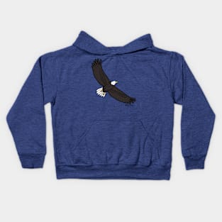 Bald Eagle Kids Hoodie